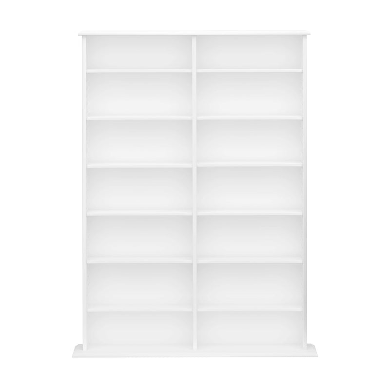 Modubox Multimedia Storage Double Width Wall Storage - Available in 3 Colours