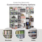 Modubox Multimedia Storage Triple Width Wall Storage - Available in 3 Colours