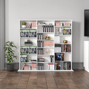 Modubox Multimedia Storage Triple Width Wall Storage - Available in 3 Colours
