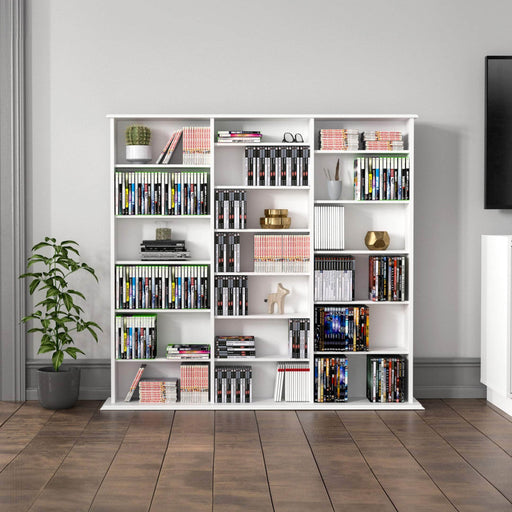 Modubox Multimedia Storage Triple Width Wall Storage - Available in 3 Colours