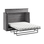 Modubox Murphy Cabinet Bed Bark Grey Nebula 69W Full Cabinet Bed with Mattress - Available in 2 Colours