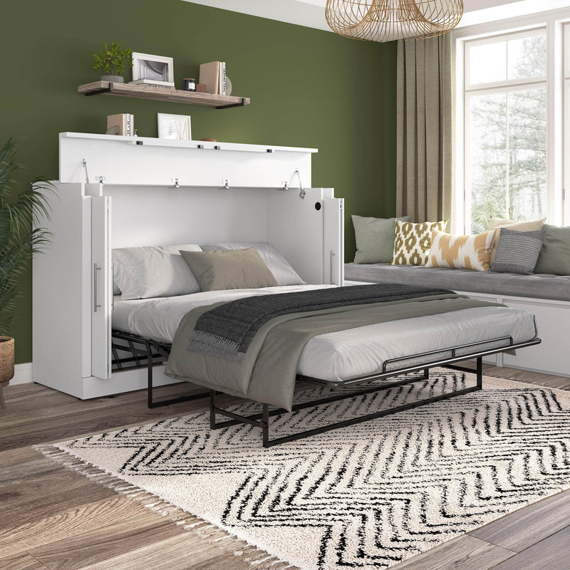 Modubox Murphy Cabinet Bed Nebula 75W Queen Cabinet Bed with Mattress - Available in 2 Colours