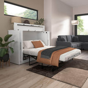Modubox Murphy Cabinet Bed Pur 69W Full Cabinet Bed with Mattress - Available in 3 Colours