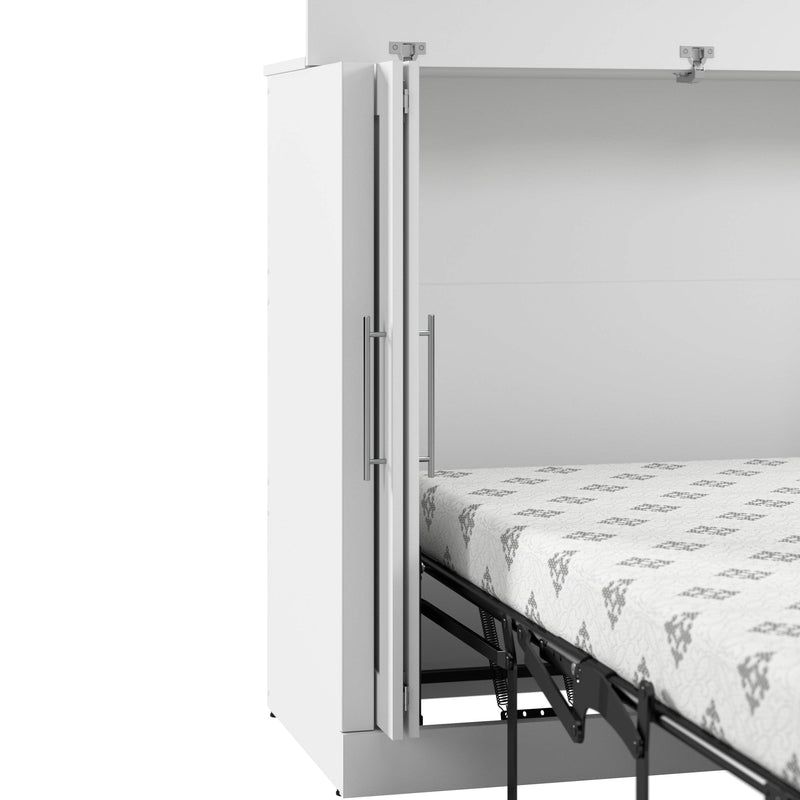 Modubox Murphy Cabinet Bed Pur 69W Full Cabinet Bed with Mattress - Available in 3 Colours