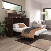 Modubox Murphy Cabinet Bed Pur 69W Full Cabinet Bed with Mattress - Available in 3 Colours