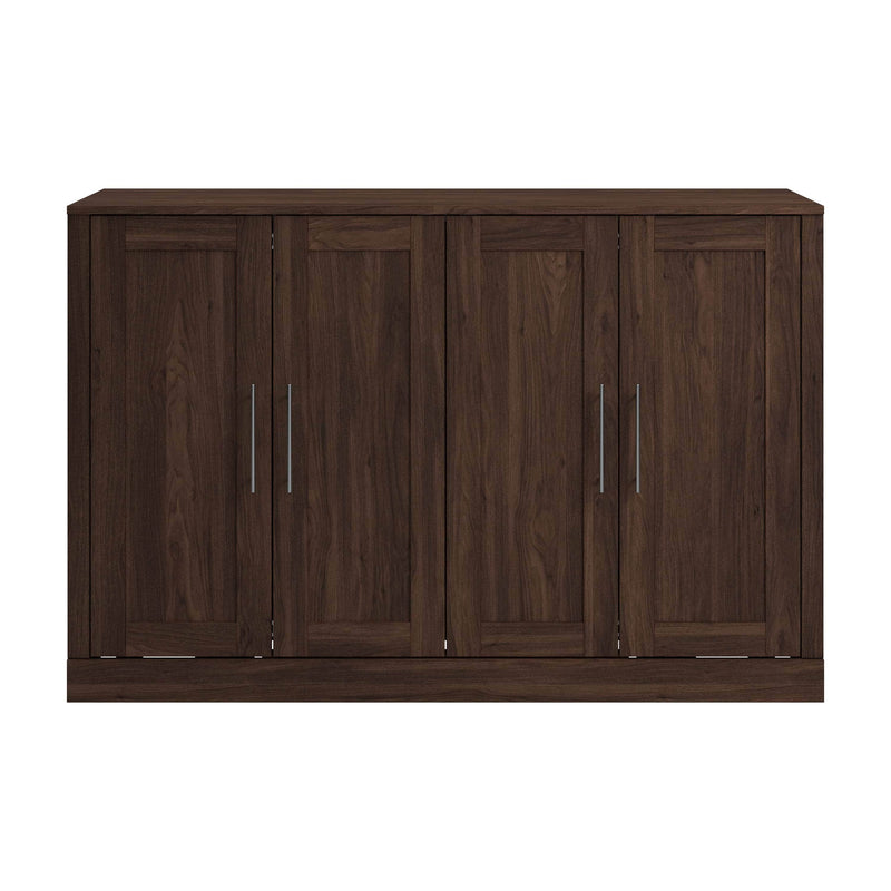 Modubox Murphy Cabinet Bed Pur 69W Full Cabinet Bed with Mattress - Available in 3 Colours