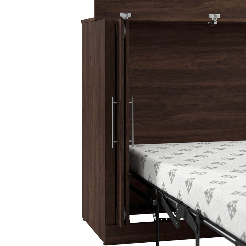 Modubox Murphy Cabinet Bed Pur 69W Full Cabinet Bed with Mattress - Available in 3 Colours