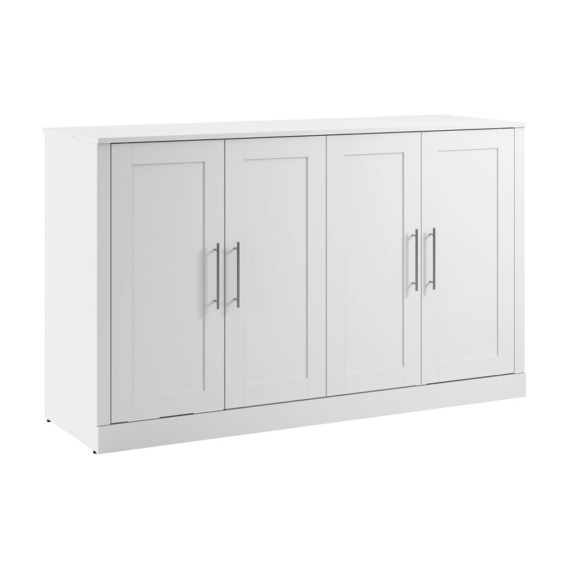 Modubox Murphy Cabinet Bed Pur 75W Queen Cabinet Bed with Mattress - Available in 3 Colours