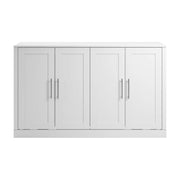 Modubox Murphy Cabinet Bed Pur 75W Queen Cabinet Bed with Mattress - Available in 3 Colours