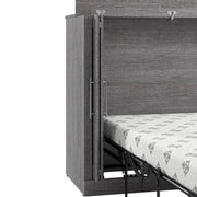 Modubox Murphy Cabinet Bed Pur 75W Queen Cabinet Bed with Mattress - Available in 3 Colours