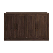 Modubox Murphy Cabinet Bed Pur 75W Queen Cabinet Bed with Mattress - Available in 3 Colours