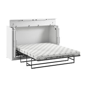 Modubox Murphy Cabinet Bed White Nebula 75W Queen Cabinet Bed with Mattress - Available in 2 Colours