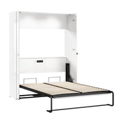 Modubox Murphy Wall Bed Avalon 61W Full Murphy Wall Bed in High Gloss White