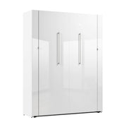Modubox Murphy Wall Bed Avalon 67W High Gloss Queen Murphy Wall Bed in High Gloss White
