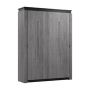 Modubox Murphy Wall Bed Bark Grey & Graphite Orion Queen Murphy Wall Bed (67") - Available in 2 Colours