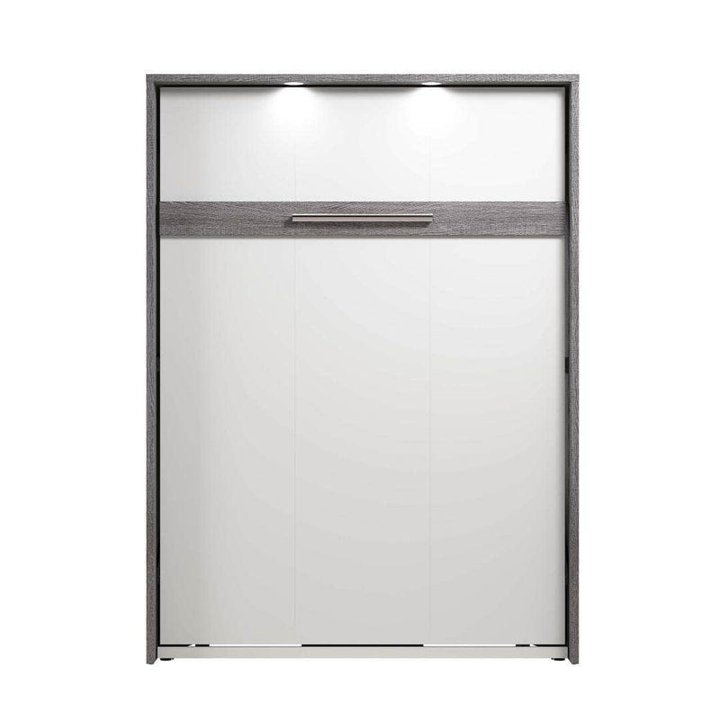 Modubox Murphy Wall Bed Bark Grey & White Cielo Full Murphy Wall Bed - Available in 2 Colours