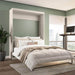 Modubox Murphy Wall Bed Bestar Pur Queen Size Wall Bed - Available in 7 Colours