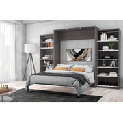 Modubox Murphy Wall Bed Cielo Full Murphy Wall Bed with 2 Closet Organizers - Available in 2 Colours