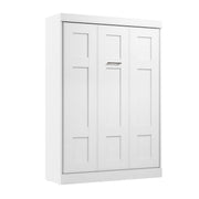 Modubox Murphy Wall Bed Edge Full Murphy Wall Bed in White