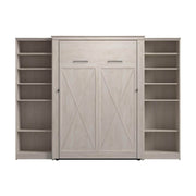 Modubox Murphy Wall Bed Key West 111W Full Murphy Wall Bed with Closet Organizers - Available in 2 Colours