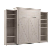 Modubox Murphy Wall Bed Key West 117W Queen Murphy Wall Bed with Closet Organizers - Available in 2 Colours