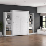Modubox Murphy Wall Bed Key West 117W Queen Murphy Wall Bed with Closet Organizers - Available in 2 Colours