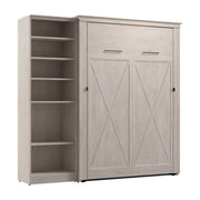 Modubox Murphy Wall Bed Key West 87W Full Murphy Wall Bed with Closet Organizer - Available in 2 Colours