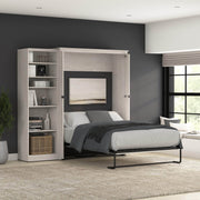 Modubox Murphy Wall Bed Key West 87W Full Murphy Wall Bed with Closet Organizer - Available in 2 Colours