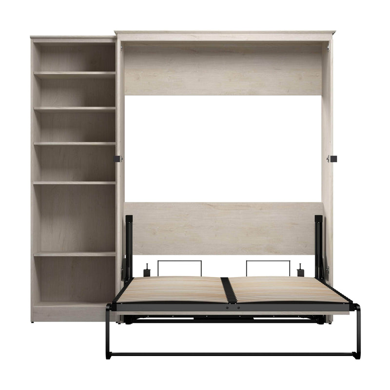 Modubox Murphy Wall Bed Key West 87W Full Murphy Wall Bed with Closet Organizer - Available in 2 Colours