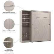 Modubox Murphy Wall Bed Key West 87W Full Murphy Wall Bed with Closet Organizer - Available in 2 Colours