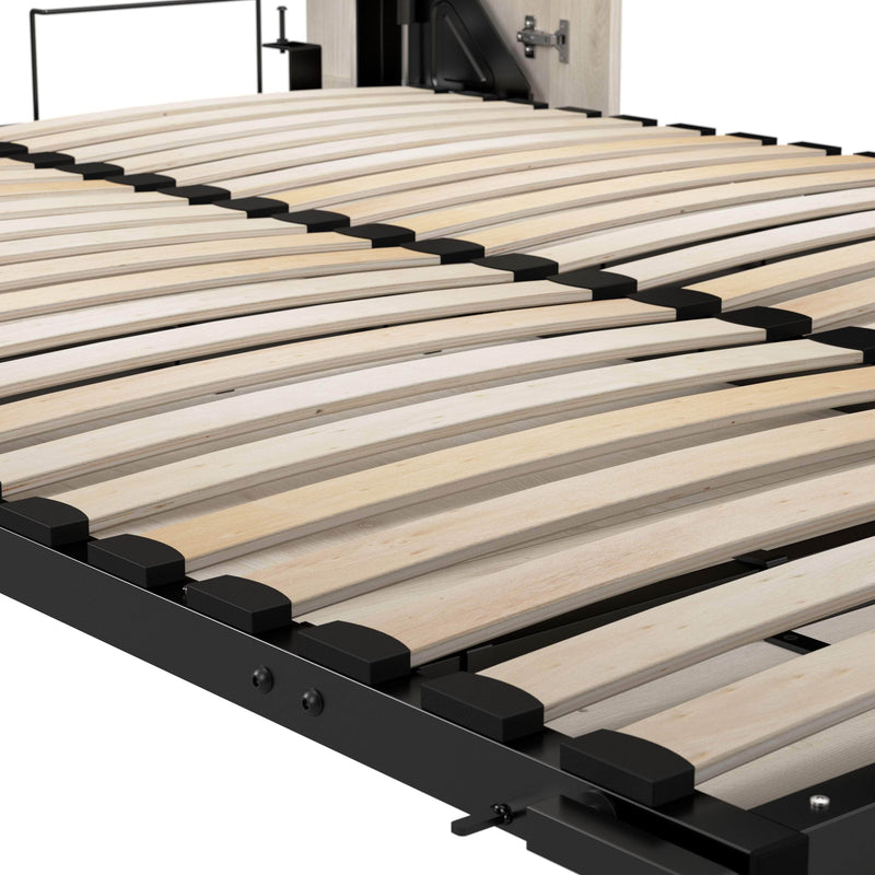 Modubox Murphy Wall Bed Key West 87W Full Murphy Wall Bed with Closet Organizer - Available in 2 Colours