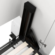 Modubox Murphy Wall Bed Lumina Queen Murphy Bed with Desk and 1 Storage Unit - Available in 2 Colours