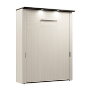 Modubox Murphy Wall Bed Lumina Queen Size Wall Murphy Bed - Available in 2 Colours