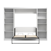 Modubox Murphy Wall Bed Nebula Full Murphy Wall Bed and 2 Closet Organizers - Available in 3 Colours