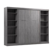 Modubox Murphy Wall Bed Nebula Full Murphy Wall Bed and 2 Closet Organizers - Available in 3 Colours