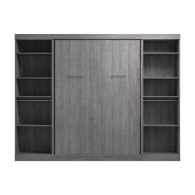 Modubox Murphy Wall Bed Nebula Full Murphy Wall Bed and 2 Closet Organizers - Available in 3 Colours