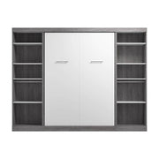 Modubox Murphy Wall Bed Nebula Full Murphy Wall Bed and 2 Closet Organizers - Available in 3 Colours