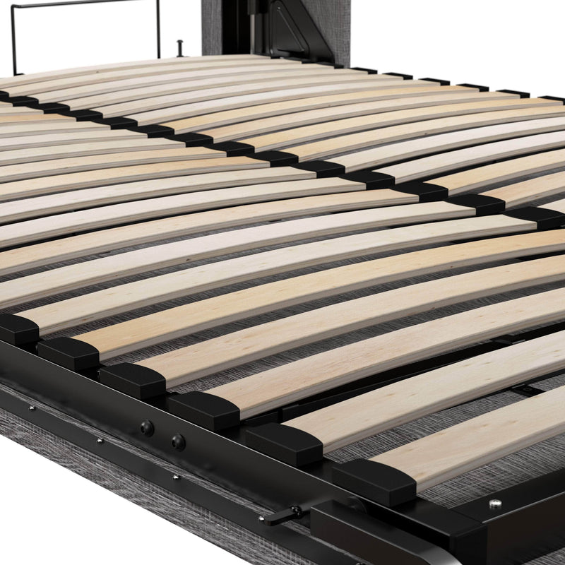 Modubox Murphy Wall Bed Nebula Full Murphy Wall Bed and 2 Closet Organizers - Available in 3 Colours