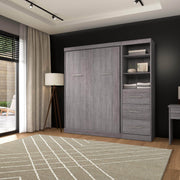 Modubox Murphy Wall Bed Nebula Full Murphy Wall Bed and Closet Organizer with Drawers - Available in 3 Colours