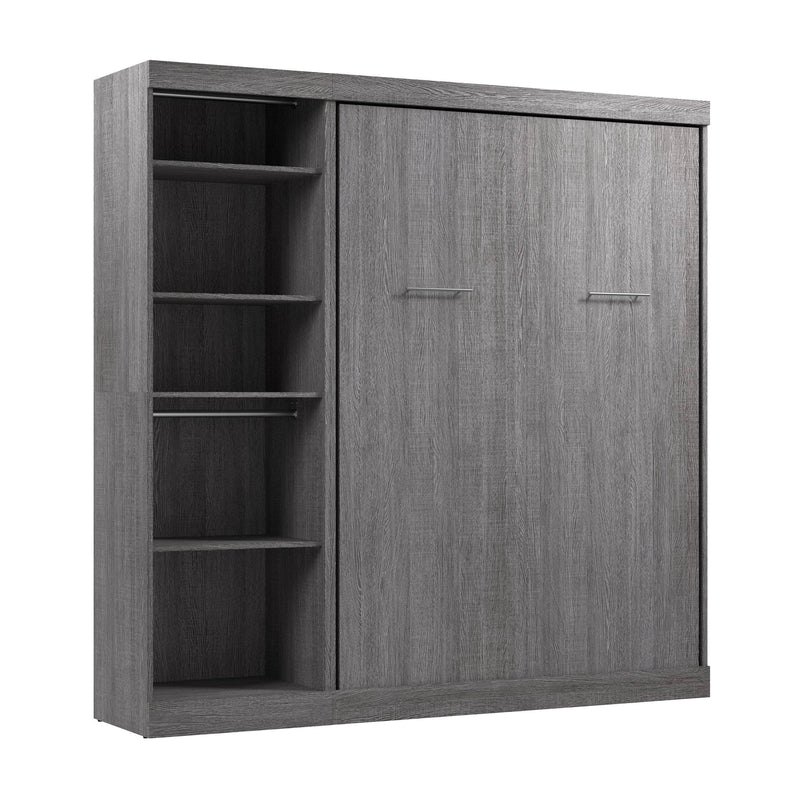 Modubox Murphy Wall Bed Nebula Full Murphy Wall Bed with Closet Organizer - Available in 3 Colours