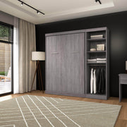 Modubox Murphy Wall Bed Nebula Full Murphy Wall Bed with Closet Organizer - Available in 3 Colours