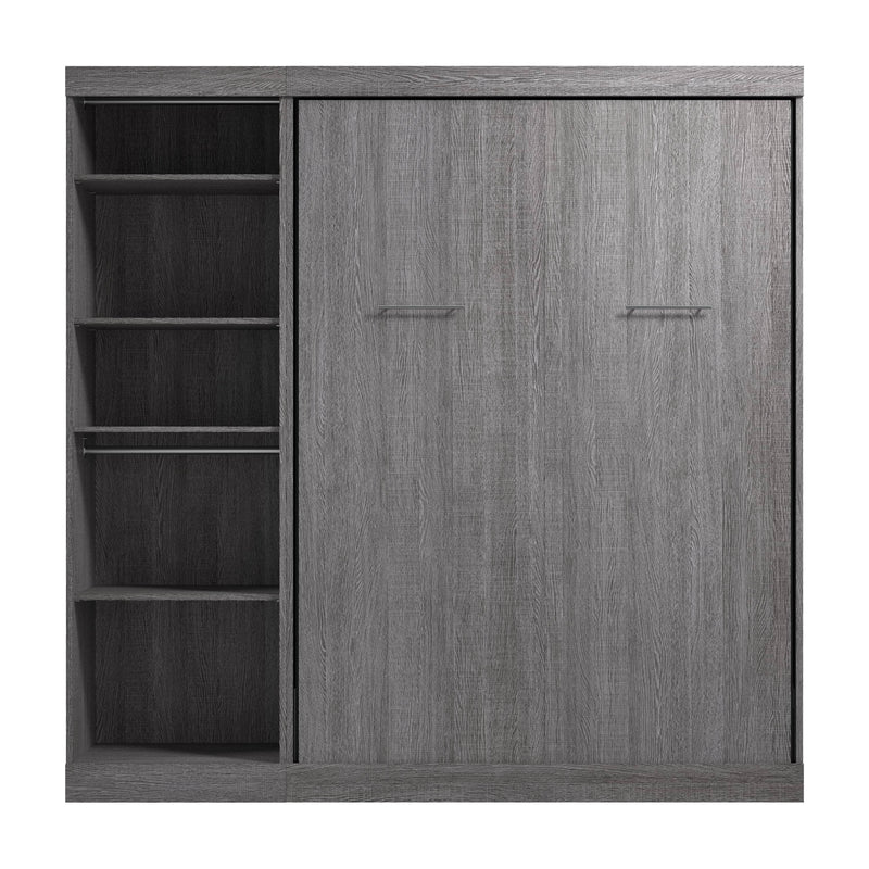 Modubox Murphy Wall Bed Nebula Full Murphy Wall Bed with Closet Organizer - Available in 3 Colours