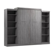 Modubox Murphy Wall Bed Nebula Queen Murphy Wall Bed with 2 Closet Organizers - Available in 3 Colours