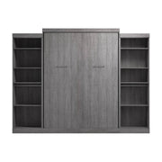 Modubox Murphy Wall Bed Nebula Queen Murphy Wall Bed with 2 Closet Organizers - Available in 3 Colours