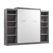 Modubox Murphy Wall Bed Nebula Queen Murphy Wall Bed with 2 Closet Organizers - Available in 3 Colours
