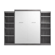 Modubox Murphy Wall Bed Nebula Queen Murphy Wall Bed with 2 Closet Organizers - Available in 3 Colours