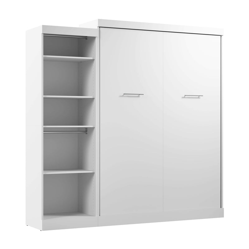 Modubox Murphy Wall Bed Nebula Queen Murphy Wall Bed with Closet Organizer - Available in 3 Colours