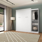 Modubox Murphy Wall Bed Nebula Queen Murphy Wall Bed with Closet Organizer - Available in 3 Colours