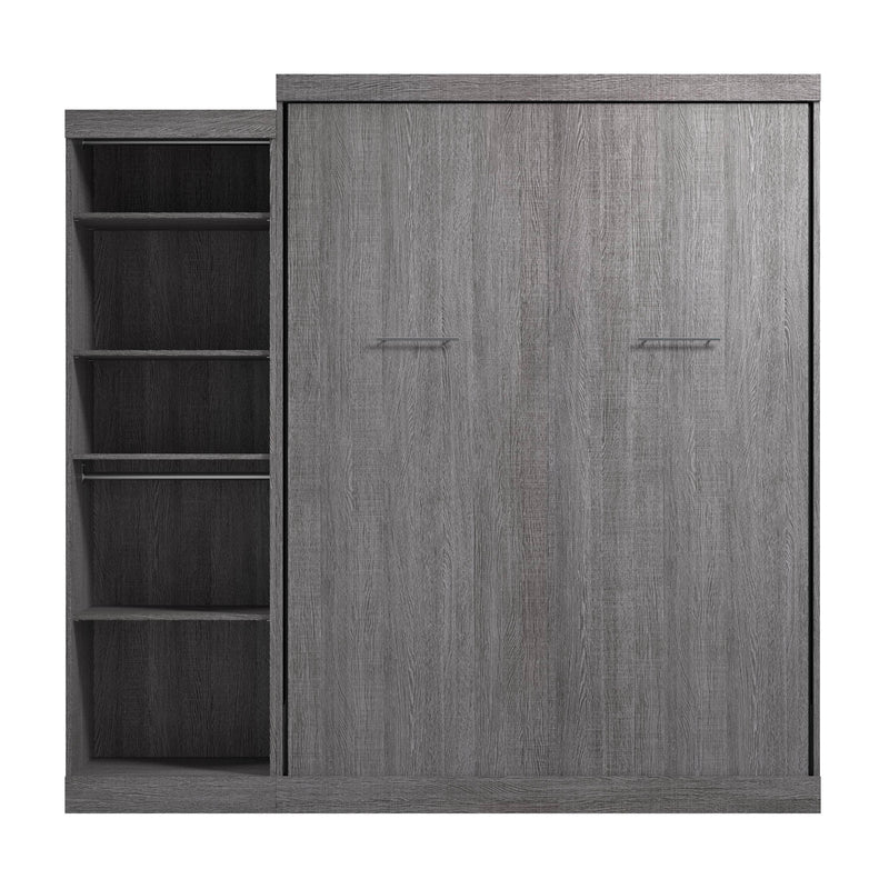 Modubox Murphy Wall Bed Nebula Queen Murphy Wall Bed with Closet Organizer - Available in 3 Colours