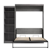 Modubox Murphy Wall Bed Nebula Queen Murphy Wall Bed with Closet Organizer - Available in 3 Colours
